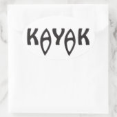 Kayak Sticker (Tasche)