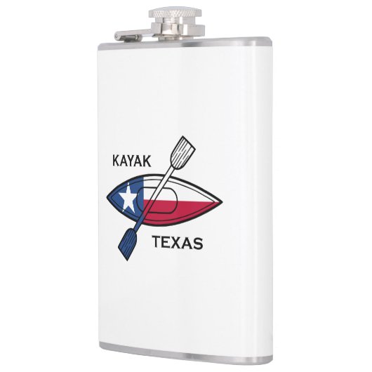 Kayak Texas Flag Flachmann (Links)