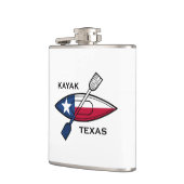 Kayak Texas Flag Flachmann (Links)