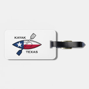 Kayak Texas Flag Gepäckanhänger