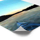 "Kayak the Grand" Print Poster (Ecke)