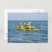 Kayak Trip Postcard Postkarte (Vorne/Hinten)