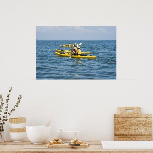 Kayak Trip Print Poster (Küche)