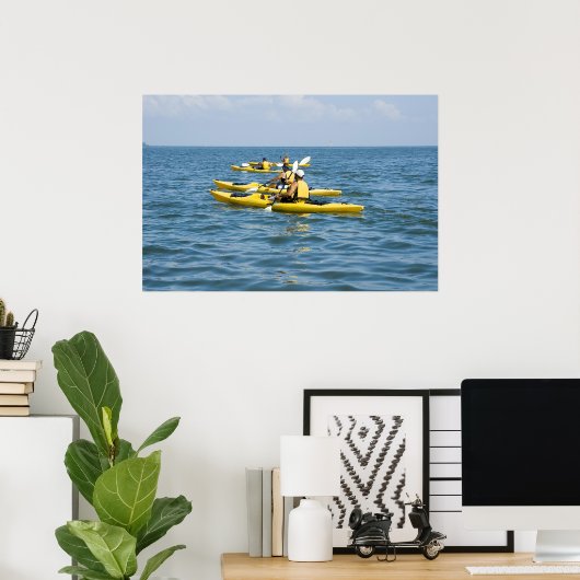 Kayak Trip Print Poster (Heimbüro)