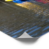 Kayak Trip Print Poster (Ecke)