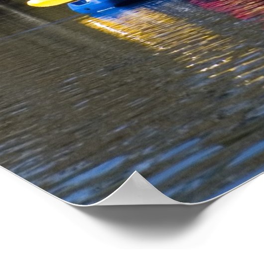 Kayak Trip Print Poster (Ecke)