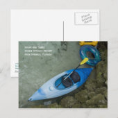 Kayak & Tubes Postkarte (Vorne/Hinten)
