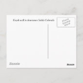 Kayak Wall Postkarte (Rückseite)