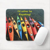 Kayak-Welt Mousepad (Mit Mouse)