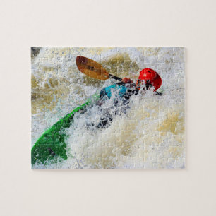 Kayak Whitewater Adrenalin Rush - 8x10 Puzzle