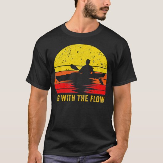 Kayak Whitewater Canoeing Gift Kayaker Kayaking P T-Shirt (Vorderseite)