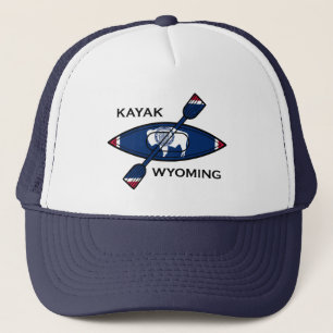 Kayak Wyoming Flag Truckerkappe