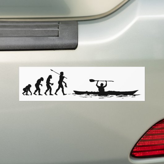 Kayaker Autoaufkleber (Auf Auto)