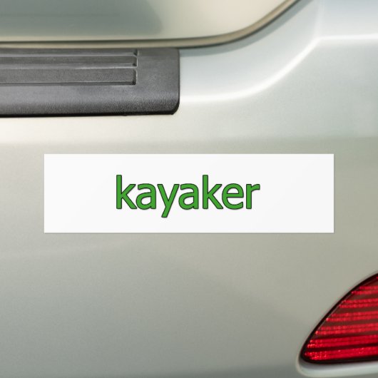 Kayaker-Logo Autoaufkleber (Auf Auto)