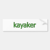 Kayaker-Logo Autoaufkleber (Vorne)