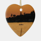 Kayakers Keramik Ornament (Rechts)