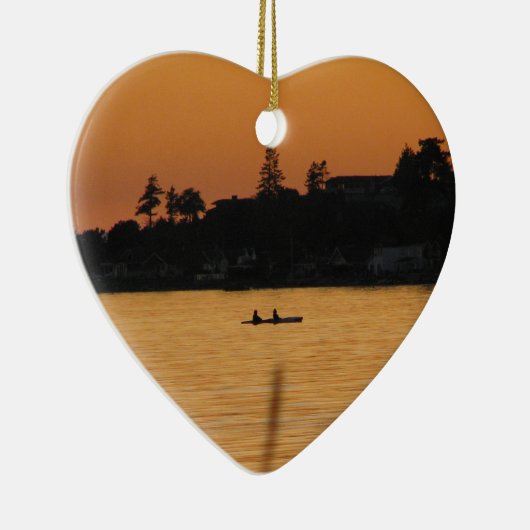 Kayakers Keramik Ornament (Rechts)