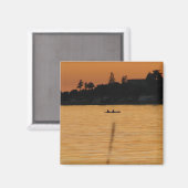 Kayakers Magnet (Vorderseite/Rückseite)