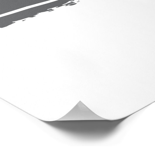 Kayakers Rock Poster (Ecke)