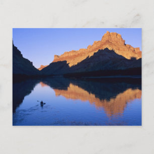 Kayakfahren auf dem Colorado River in Spanish Postkarte
