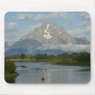 Kayakfahren im Grand-Teton-Nationalpark Mousepad