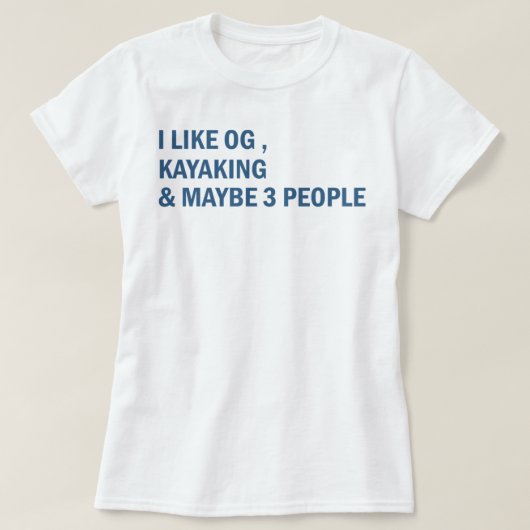 KAYAKING_397 T-Shirt (Design vorne)