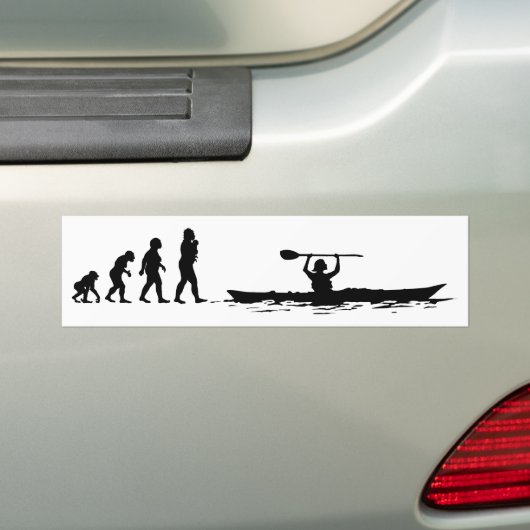 Kayaking Autoaufkleber (Auf Auto)