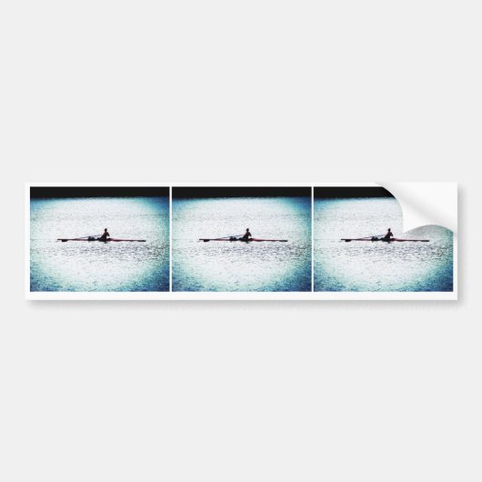 Kayaking Autoaufkleber (Vorne)