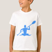 Kayaking - Baby Blue T-Shirt (Vorderseite)