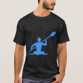 Kayaking - Baby Blue T-Shirt (Vorderseite)