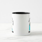 Kayaking BFTG (Black Coffee Tasse) Tasse (Zentrum)