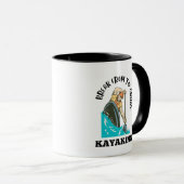 Kayaking BFTG (Black Coffee Tasse) Tasse (VorderseiteRechts)