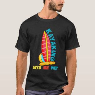 Kayaking bringt mich zu einem witzigen Design für T-Shirt