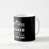 Kayaking Canoe Kayak Canoeing Paddle Funny Geschen Kaffeetasse (VorderseiteRechts)