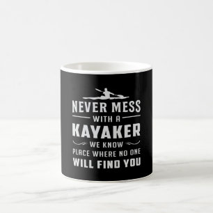 Kayaking Canoe Kayak Canoeing Paddle Funny Geschen Kaffeetasse