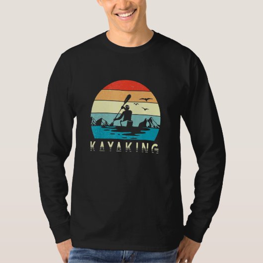 Kayaking Canoeing Camping T-Shirt (Vorderseite)