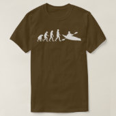 Kayaking Canoeing Evolution T-Shirt (Design vorne)