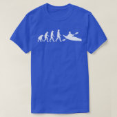 Kayaking Canoeing Evolution T-Shirt (Design vorne)