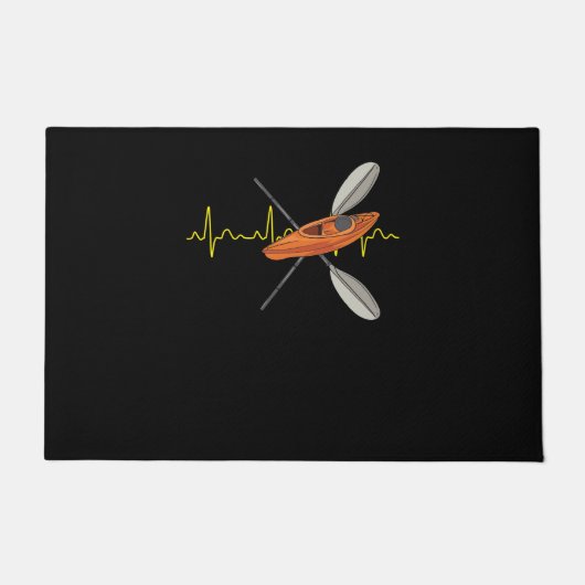 Kayaking Canoeing Fußmatte (Vorderseite)