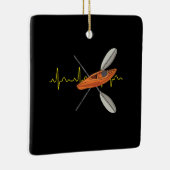 Kayaking Canoeing Keramikornament (Rechts)