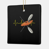 Kayaking Canoeing Keramikornament (Links)