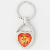 Kayaking Chick #5 Schlüsselanhänger (Vorderseite)