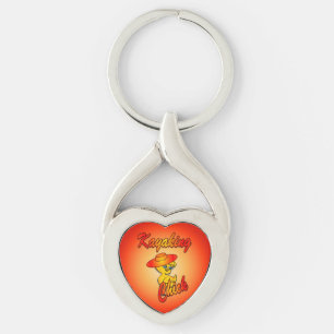 Kayaking Chick #5 Schlüsselanhänger