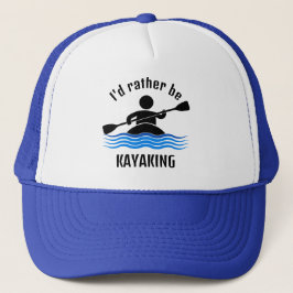 Kayaking Design Hat Truckerkappe