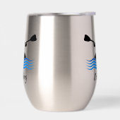 Kayaking Design Thermal Wine Tumbler (Links)