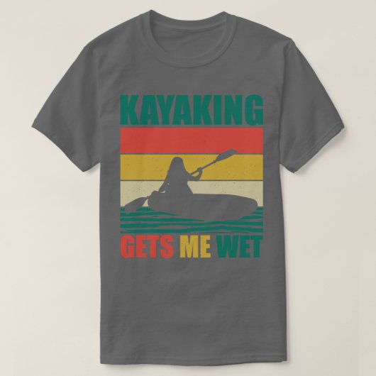 Kayaking ernährt mich 5 T-Shirt (Design vorne)