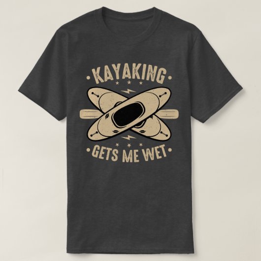 Kayaking ernet mich 1 T-Shirt (Design vorne)