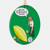 Kayaking Fähigkeiten Keramik Ornament (Rechts)