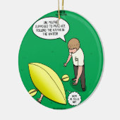 Kayaking Fähigkeiten Keramik Ornament (Links)