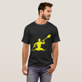 Kayaking - Gelb T-Shirt (Vorne ganz)